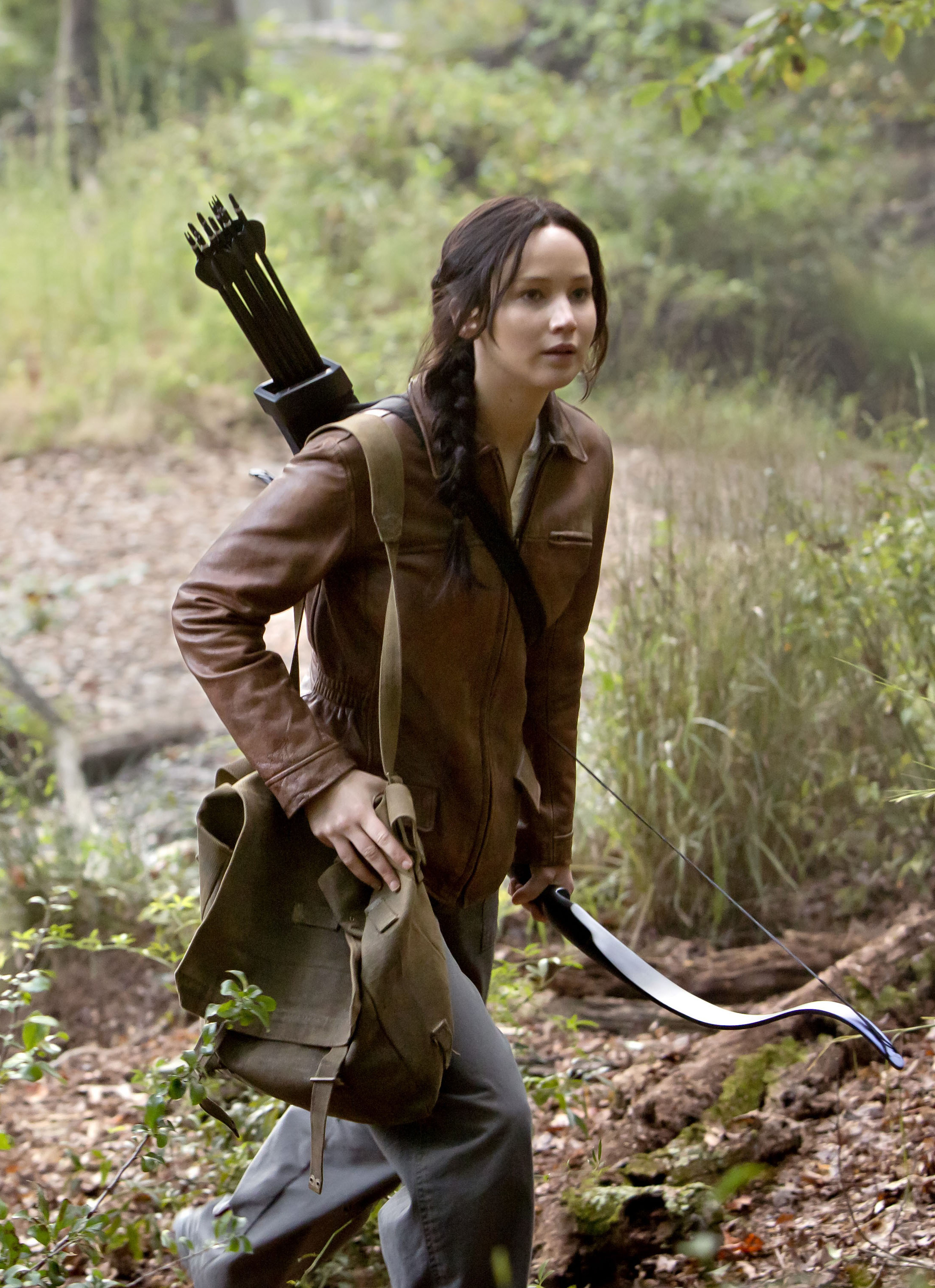 Jennifer Lawrence in The Hunger Games Catching Fire 